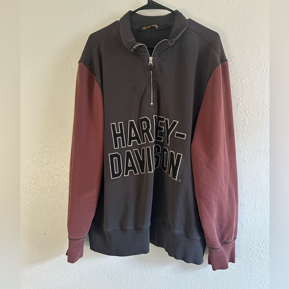 Harley-Davidson Half-Zip Sweatshirt